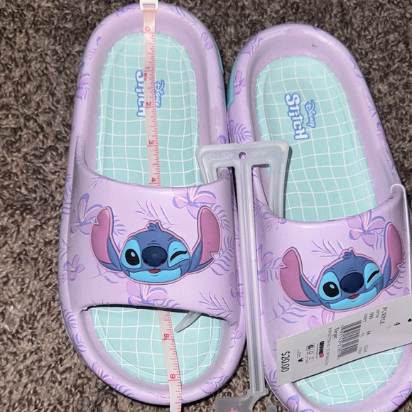 Disney Kids Slippers - Lavender and Aqua - Picture 6 of 6